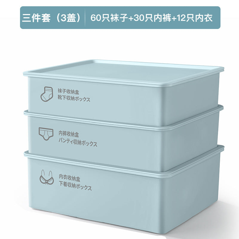Underwear & Sock Storage Organizer Box