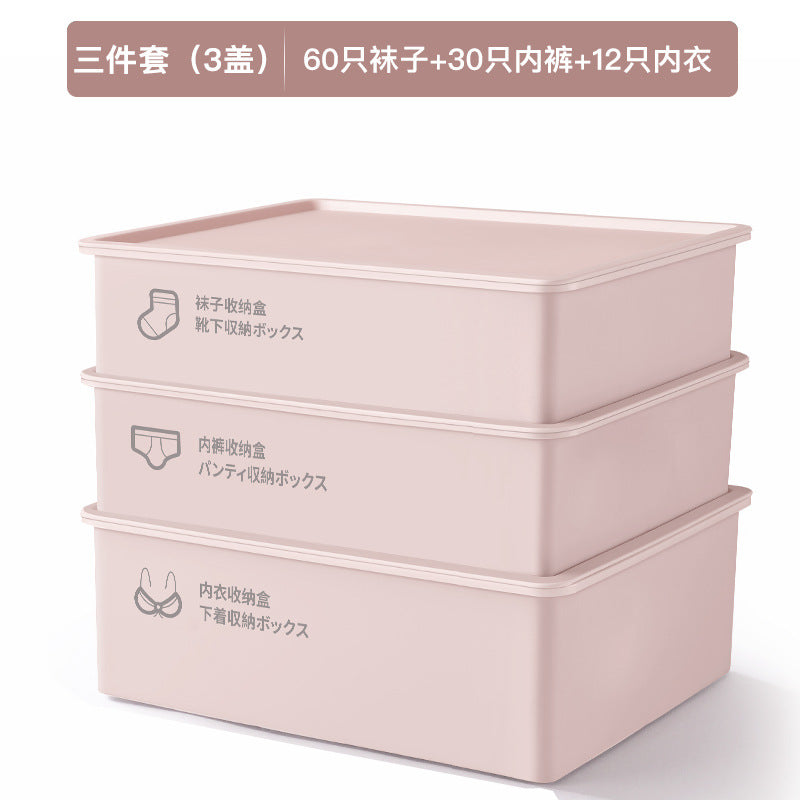 Underwear & Sock Storage Organizer Box