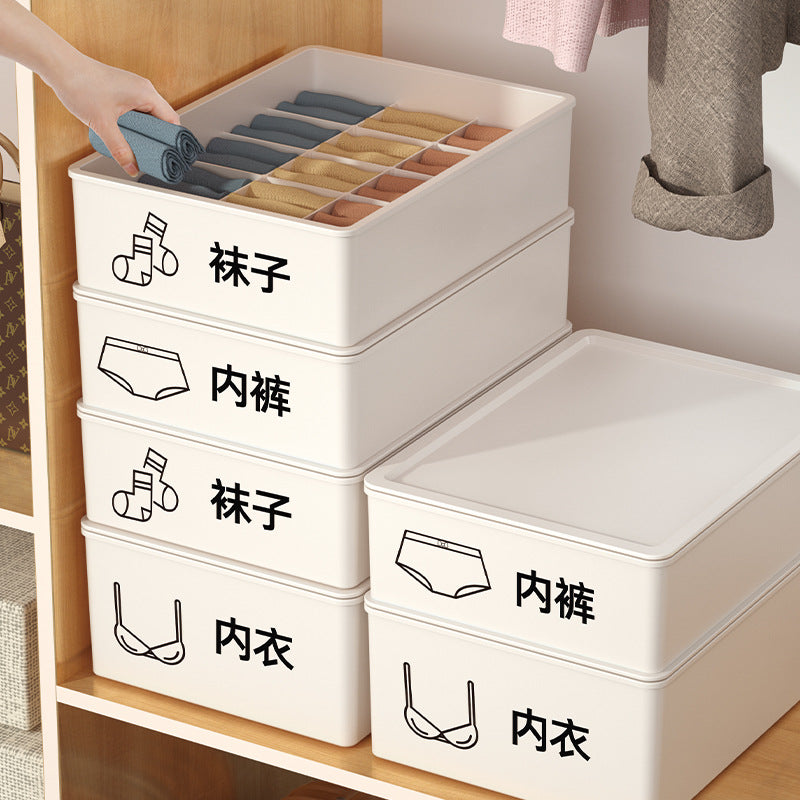 Underwear & Sock Storage Organizer Box