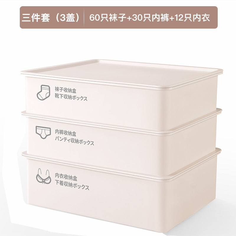 Underwear & Sock Storage Organizer Box