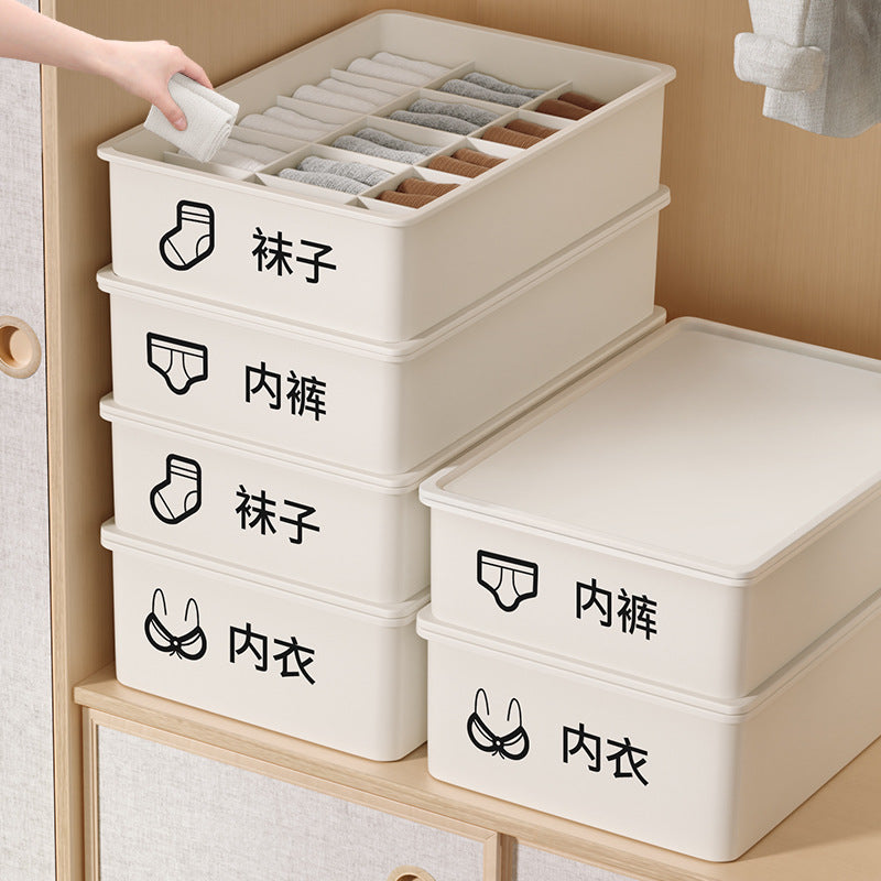 Underwear & Sock Storage Organizer Box